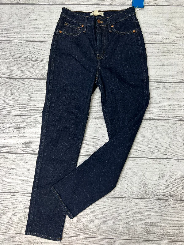Dark Indigo Men's JeansJeans Designer By Madewell In Blue, Size: 0