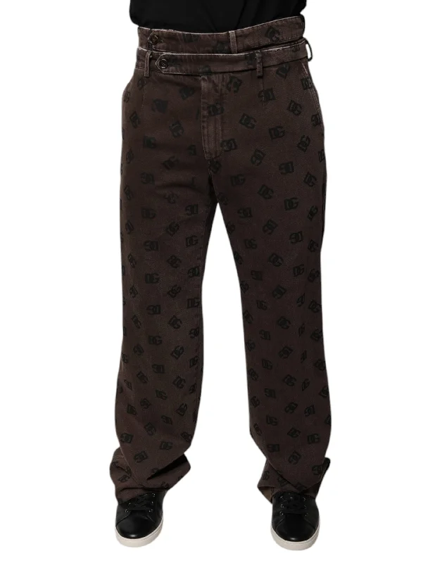 Everyday Casual Men's JeansDolce & Gabbana Logo Cotton Straight blue Men's Jeans