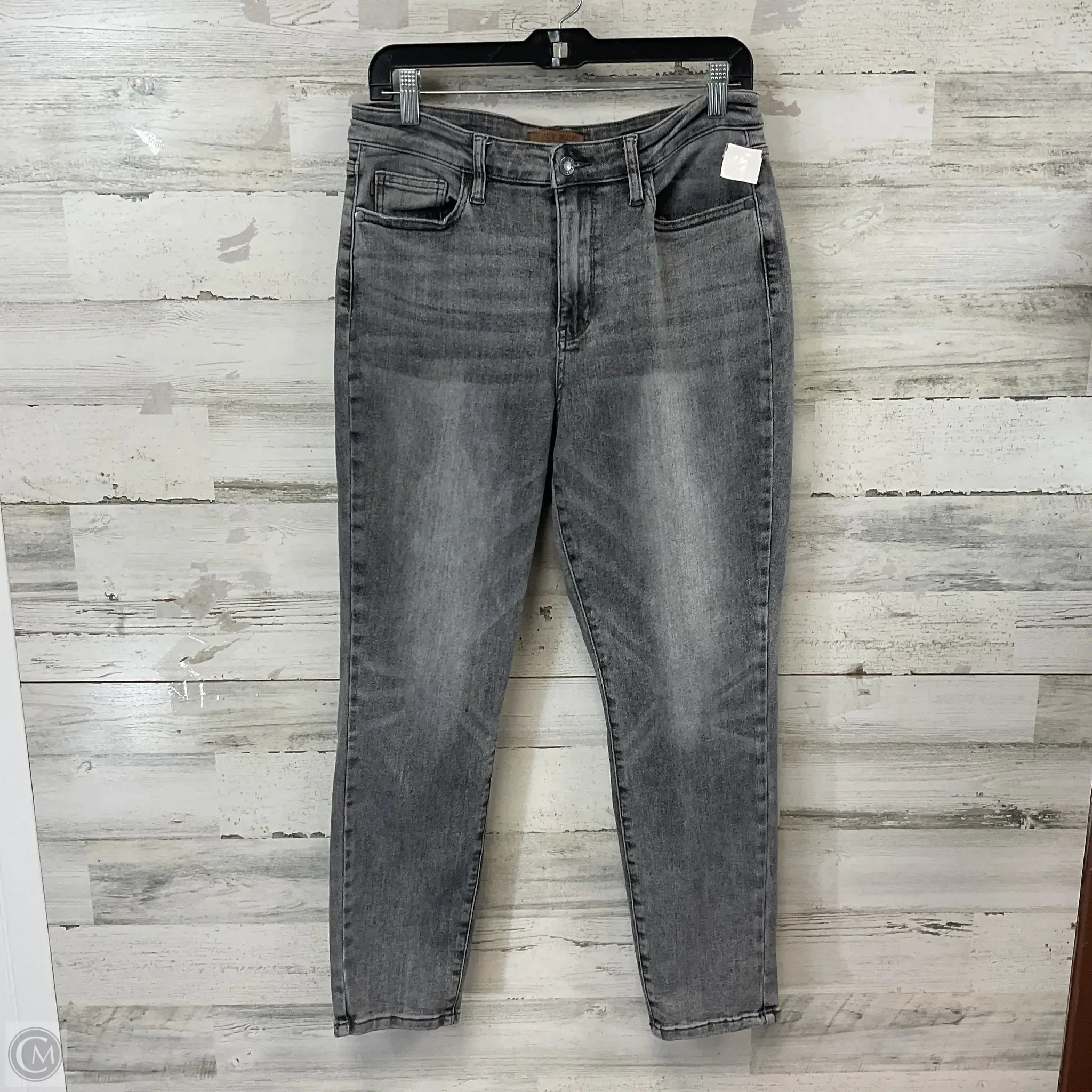 Elegant Straight-Leg Men's JeansJeans Skinny By Judy Blue In Grey, Size: 10