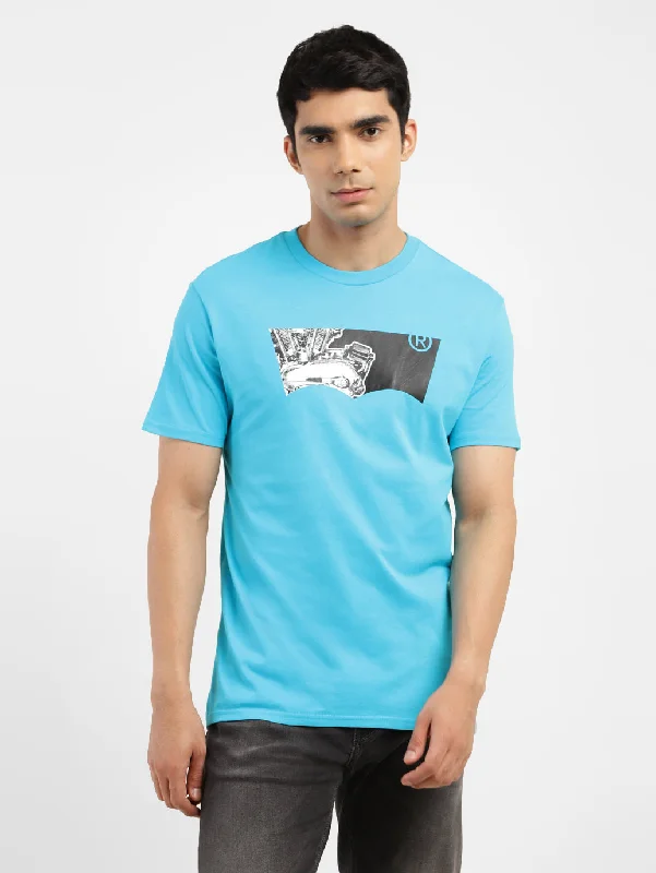 Men's Shirts for HuntingMen's Graphic Print Slim Fit T-shirt
