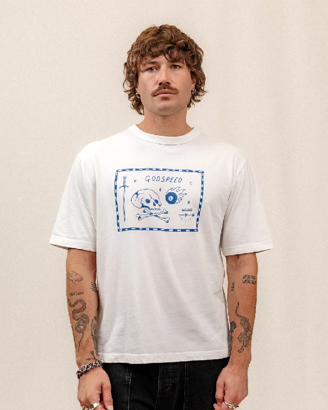Men's Shirts with Pin CollarsGodspeed Boxy T-Shirt - Off White