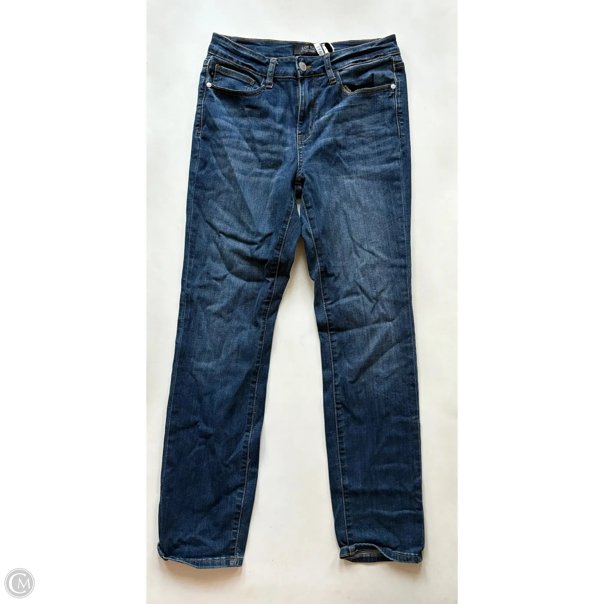 Cool Distressed Men's JeansJeans Straight By Judy Blue In Blue, Size: 10