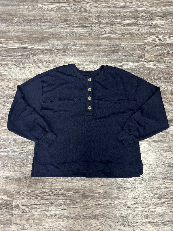 Men's Hoodies for SnowboardingSweatshirt Crewneck By Lou And Grey In Blue, Size: S