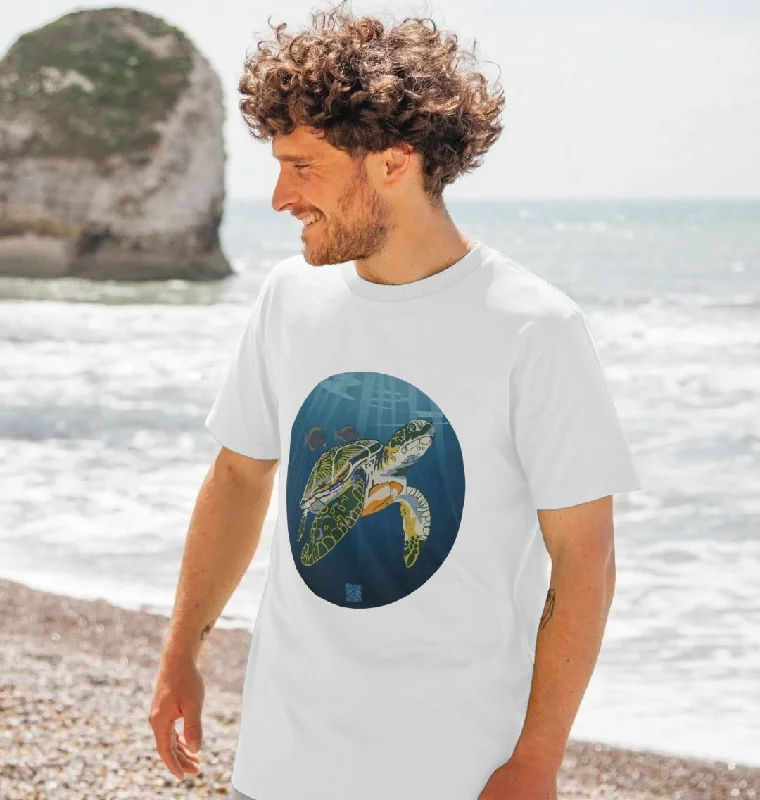 Men's Shirts with Belt AttachmentsMen's Rapanui x OPY | Sea Turtle T-Shirt