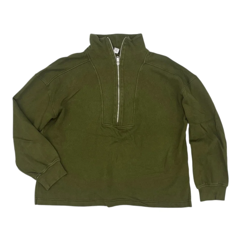Men's Hoodies for RunningSweatshirt Collar By Old Navy In Green, Size:M