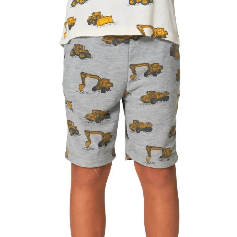 Men's Tailored Dress Shorts for Formal EventsBoy's Tractor Zone Cozy Cozy Knit Beach Shorts In Heather Grey Men's Tailored Dress Shorts for Formal EventsBoy's Tractor Zone Cozy Cozy Knit Beach Shorts In Heather Grey