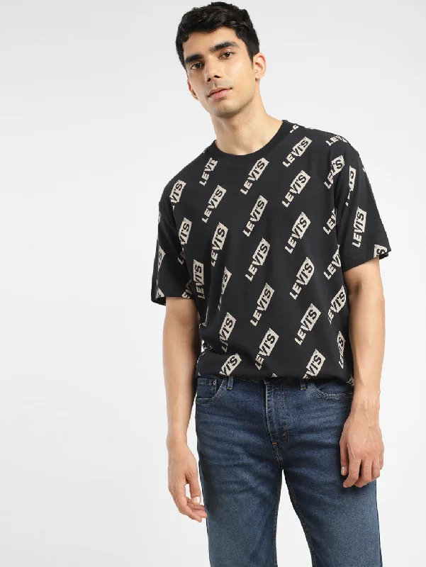 Men's Shirts with TiesMen's Brand Logo Crew Neck T-shirt
