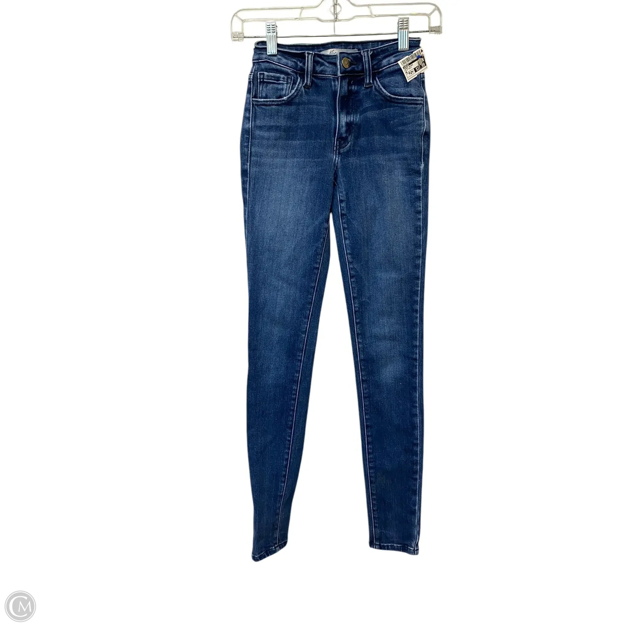 Men's Jeans in Unique PatternsJeans Skinny By Kancan In Blue Denim, Size: 0