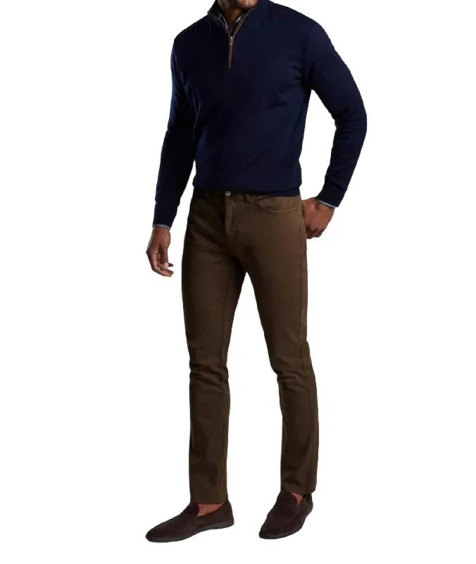 Men's Jeans Made in USAUltimate Sateen Five-Pocket Pant In Chestnut