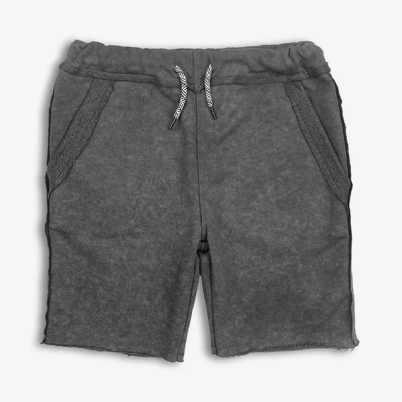 Men's Flexible Yoga and Workout ShortsBoys Brighton Shorts In Vintage Black