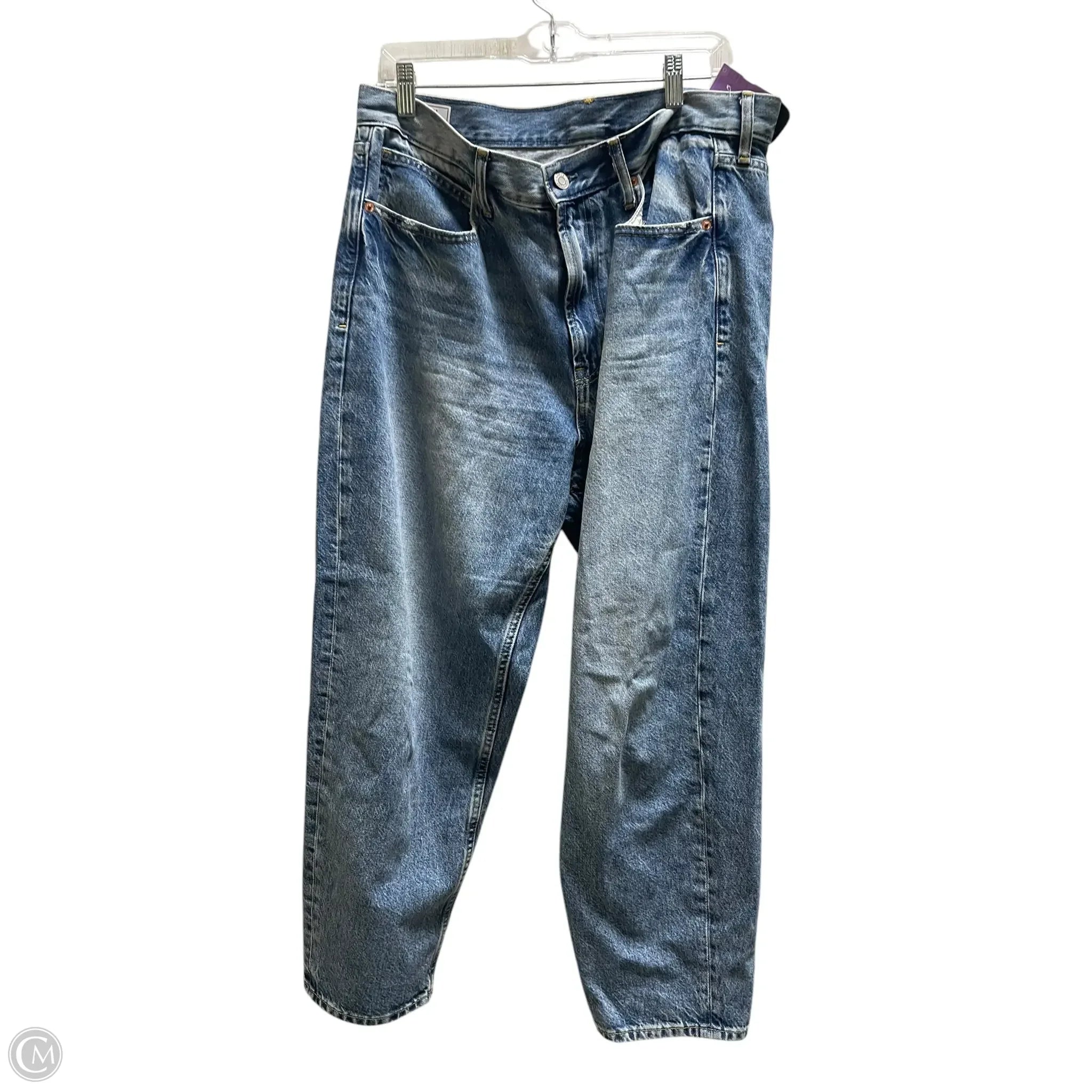 Men's Jeans with a Distressed LookJeans Boyfriend By Gap In Blue Denim, Size: 14