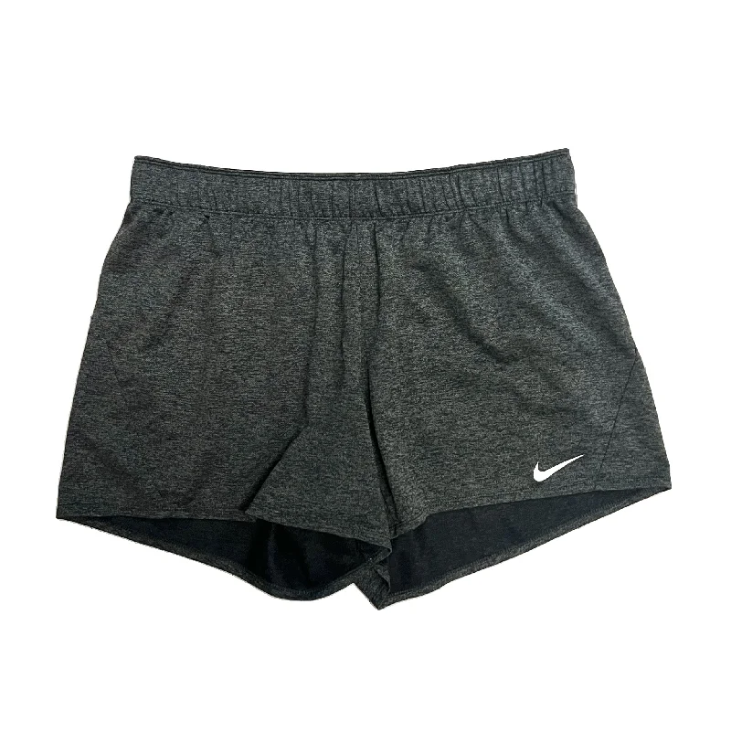 Cool and Crisp Men's Linen ShortsAthletic Shorts By Nike Apparel In Grey, Size: Xl