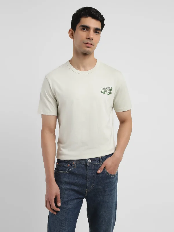 Men's Shirts with Plaid PatternsMen's Graphic Print Crew Neck T-shirt