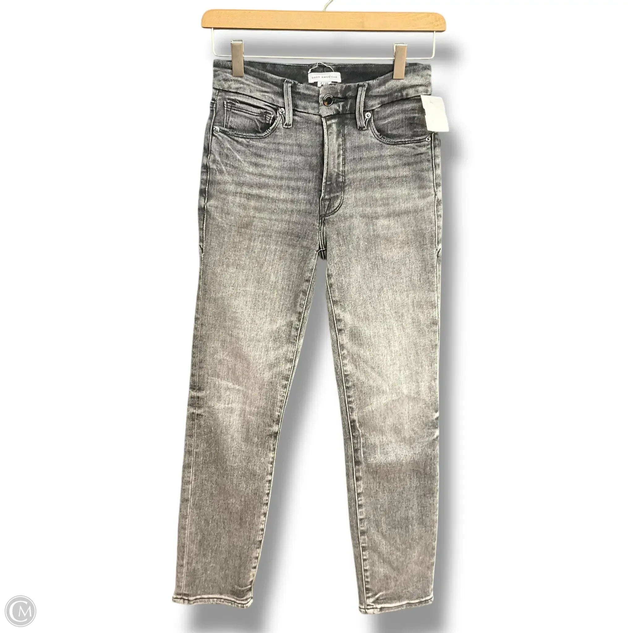 Jeans for Men with a Athletic BuildJeans Straight By Good American In Grey Denim, Size: 2 Jeans for Men with a Athletic BuildJeans Straight By Good American In Grey Denim, Size: 2