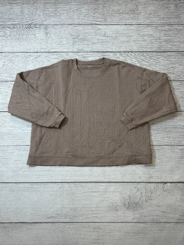 Modern Men's Tech HoodiesSweatshirt Crewneck By Madewell In Brown, Size: M