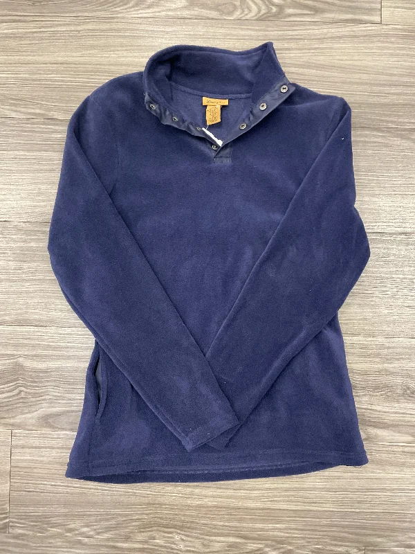 Men's Hoodies with High-Low HemlinesSweatshirt Collar By Wrangler In Blue, Size: S