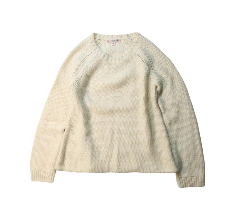 Men's Sweaters with Straight-Cut ShapesBonpoint Knit Sweater 10Y