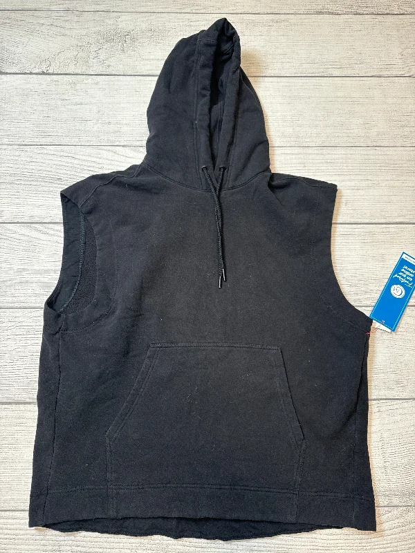 Men's Hoodies with Pass-Through PocketsAthletic Sweatshirt Hoodie By Athleta In Black, Size: M Men's Hoodies with Pass-Through PocketsAthletic Sweatshirt Hoodie By Athleta In Black, Size: M