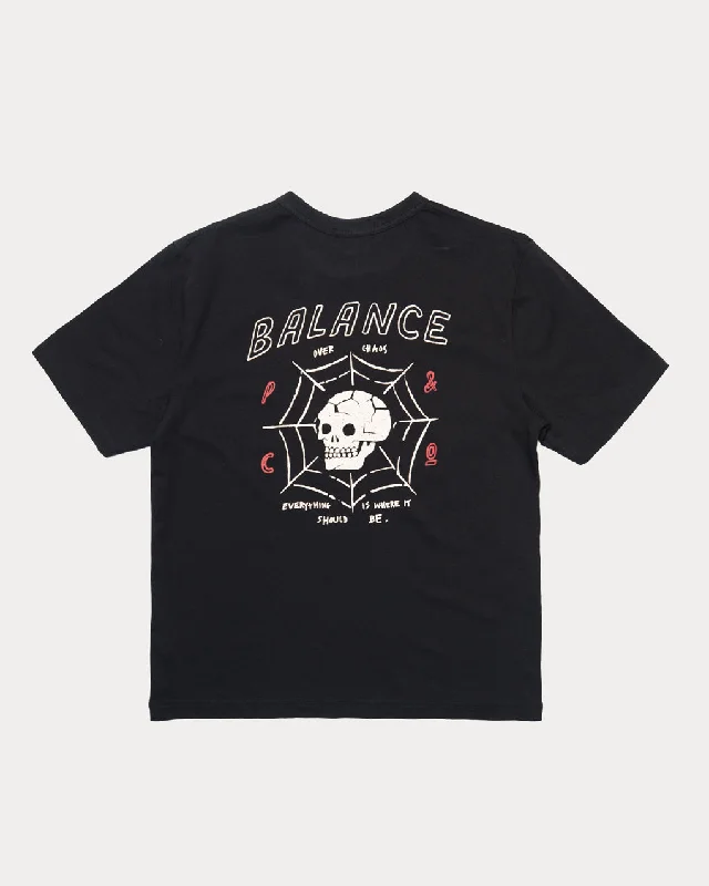 Men's Shirts for FishingChaos Web T-Shirt - Washed Black