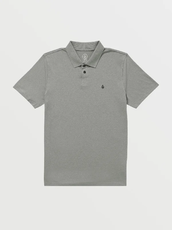 Men's Shirts with Antimicrobial TreatmentMiddler Polo Short Sleeve Shirt - Grey