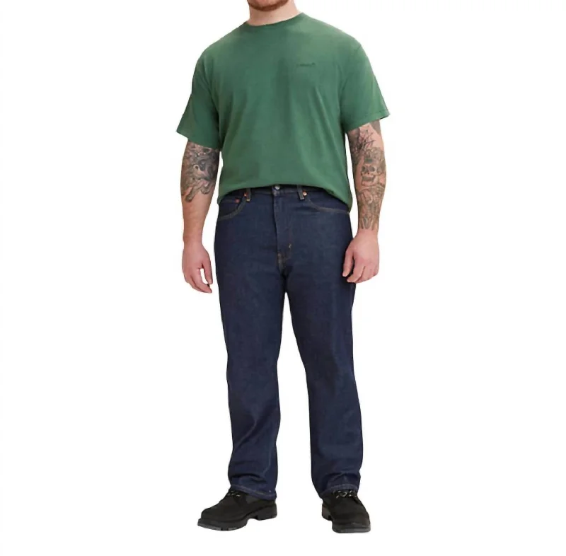 Durable Workwear Men's JeansWestern Fit Mid Rise Straight Leg Jean In Born To Ride