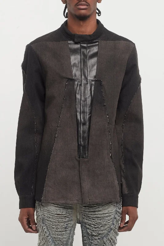 Essential Men's Puffer JacketsRick Owens Splintered Outershirt
