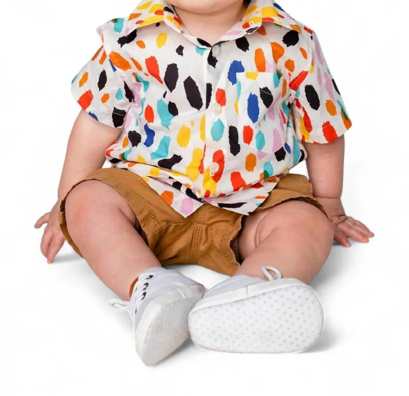 Men's Custom-Fit Shirts for a Personalized LookBoy's Nash Button Down Shirt In Mike And Ike Men's Custom-Fit Shirts for a Personalized LookBoy's Nash Button Down Shirt In Mike And Ike