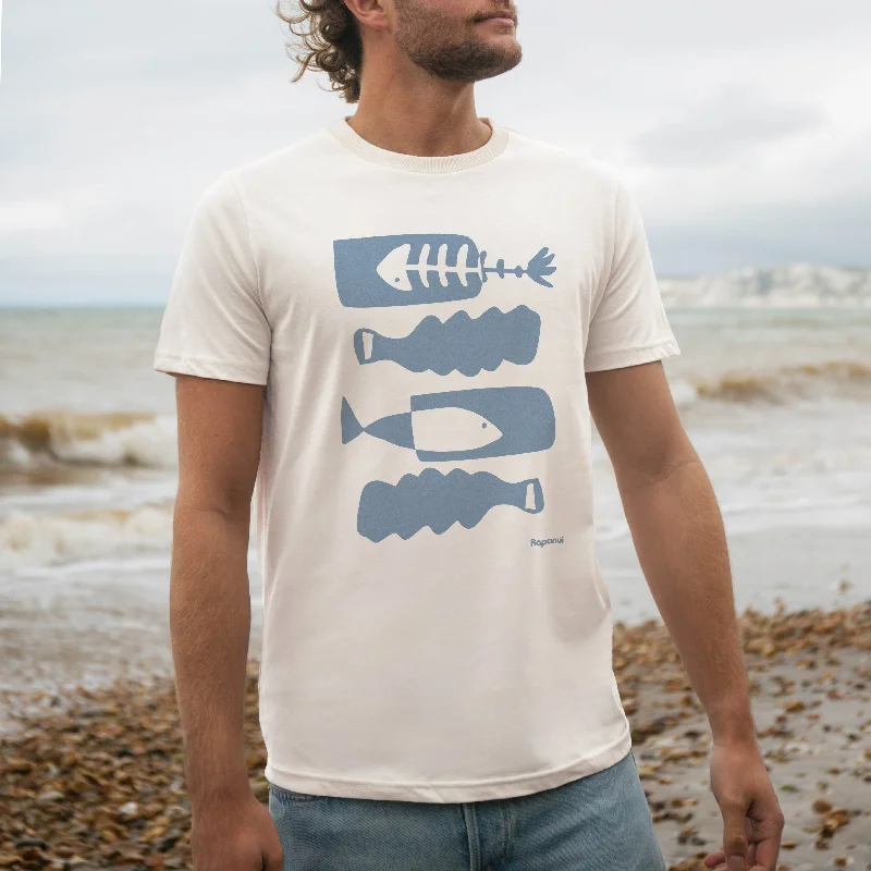 Men's Shirts with Abstract DesignsSea Pollution T-Shirt