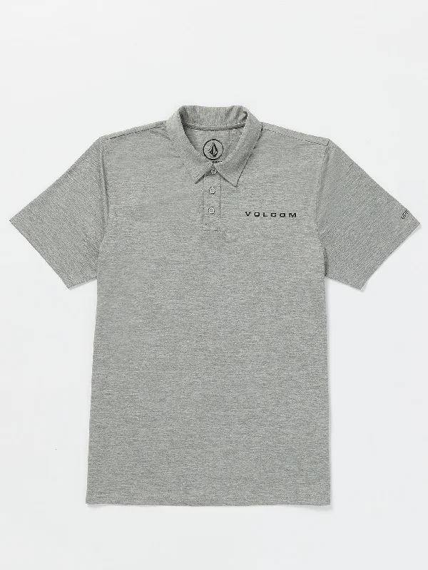Men's Shirts with CollarsHodad Polo Short Sleeve Shirt - Heather Grey