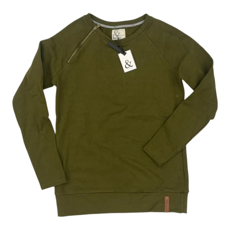 Men's Hoodies for Mild WeatherSweatshirt Crewneck By Clothes Mentor In Green, Size:M Men's Hoodies for Mild WeatherSweatshirt Crewneck By Clothes Mentor In Green, Size:M