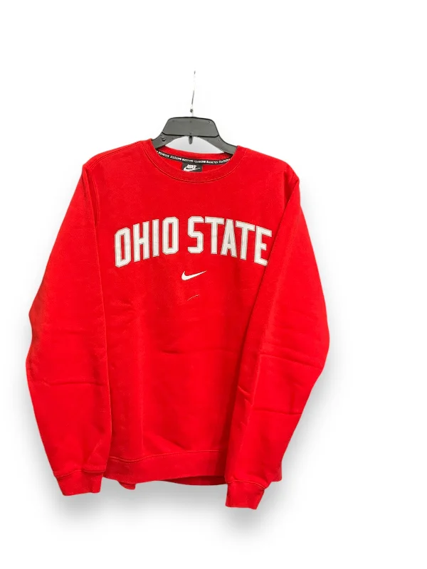 Men's Hoodies for Skinny MenAthletic Sweatshirt Crewneck By Nike Apparel In Red, Size: Sp Men's Hoodies for Skinny MenAthletic Sweatshirt Crewneck By Nike Apparel In Red, Size: Sp