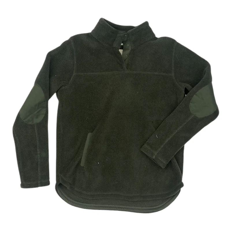 Men's Hoodies for StreetwearSweatshirt Collar By Thread And Supply In Green, Size:S