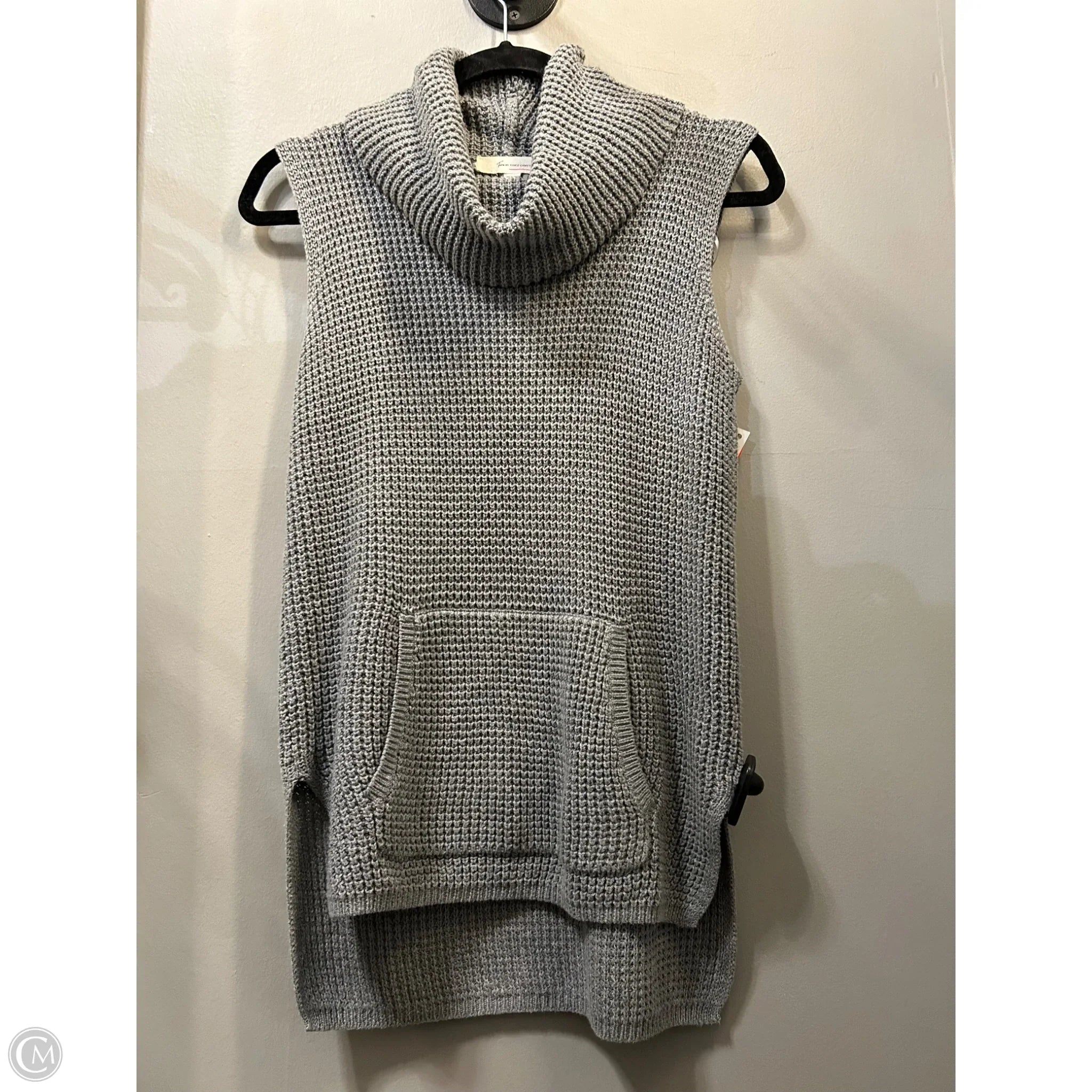 Men's Coats with Military InfluenceVest Sweater By Two By Vince Camuto In Grey, Size: Xs Men's Coats with Military InfluenceVest Sweater By Two By Vince Camuto In Grey, Size: Xs