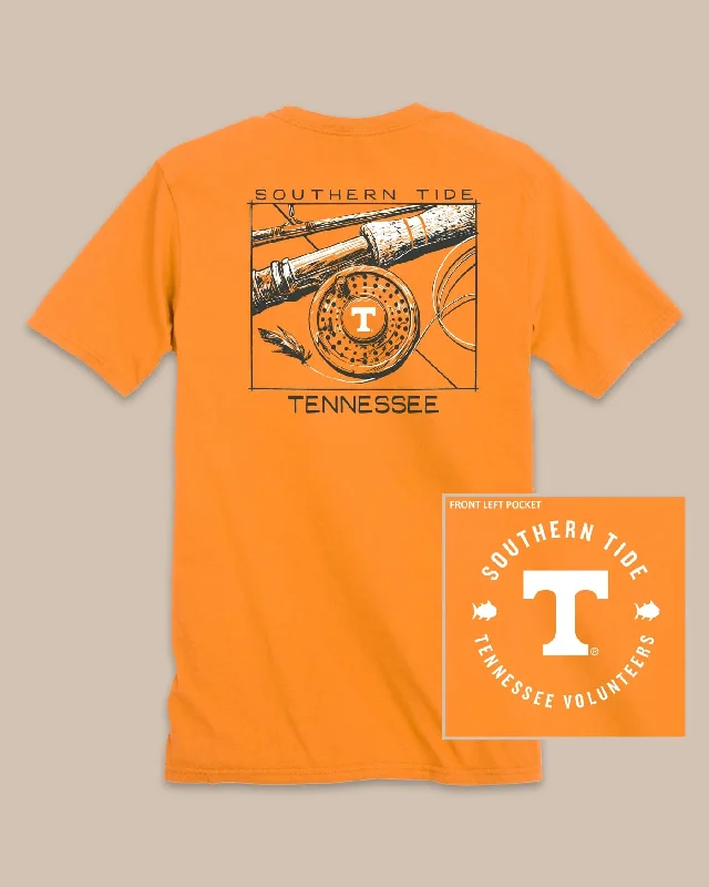 Men's Three-Quarter Sleeved TopsTennessee Vols Gameday Fly Reel T-Shirt