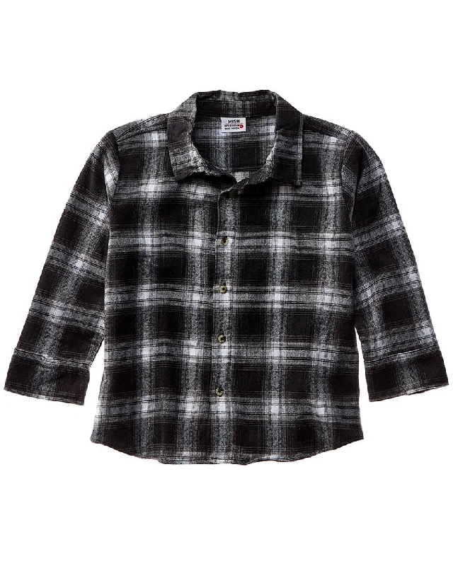 Men's Hunting Shirts for Camouflage and ComfortMish Mish Live Fast Flannel Shirt
