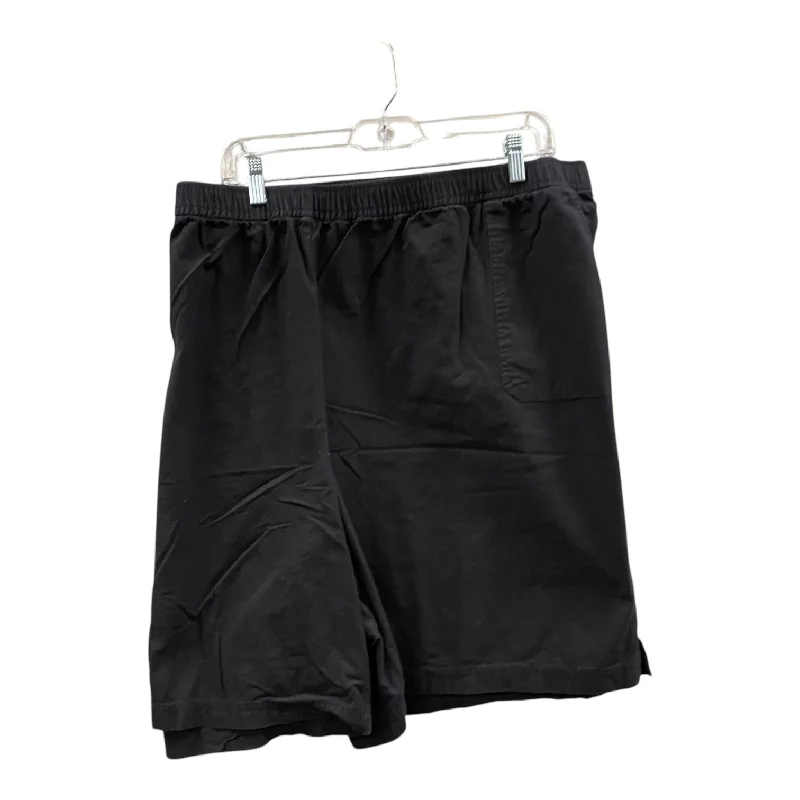 Men's Dressy Short Pants for OfficeShorts By Croft And Barrow In Black, Size:4X
