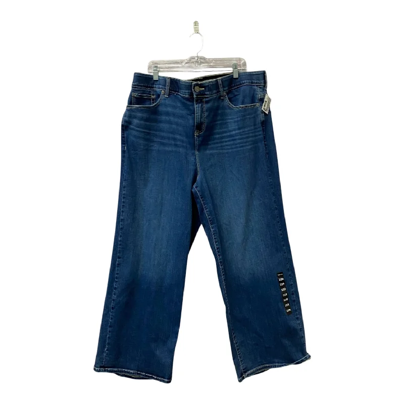 Workwear Men's JeansJeans Wide Leg By Torrid In Blue Denim, Size:22