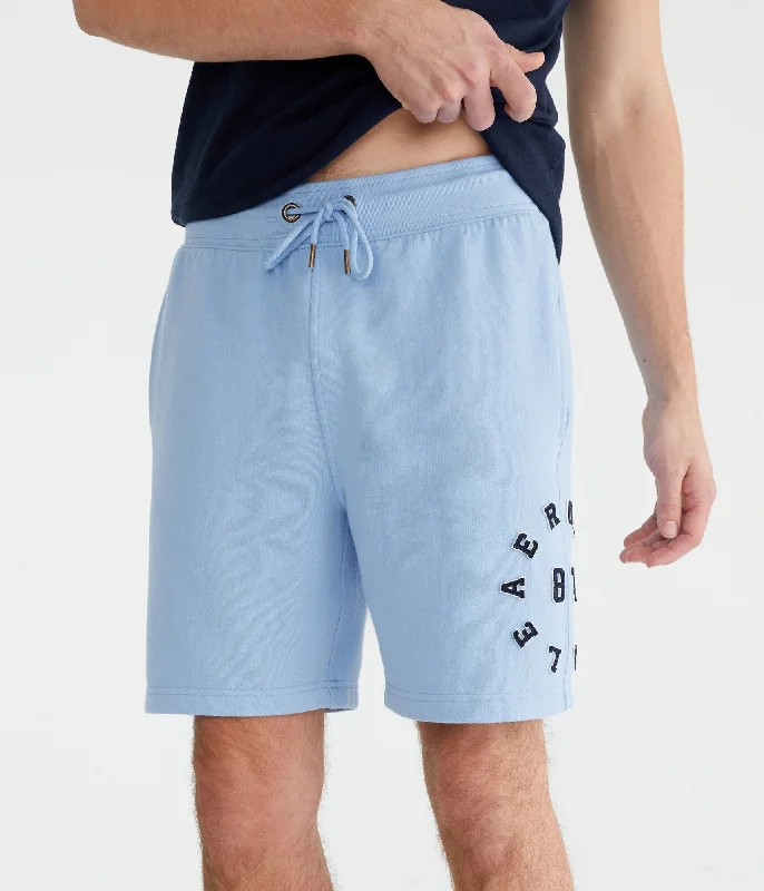 Resilient and Durable Men's Work ShortsAeropostale 87 Heritage Fleece Shorts 7"