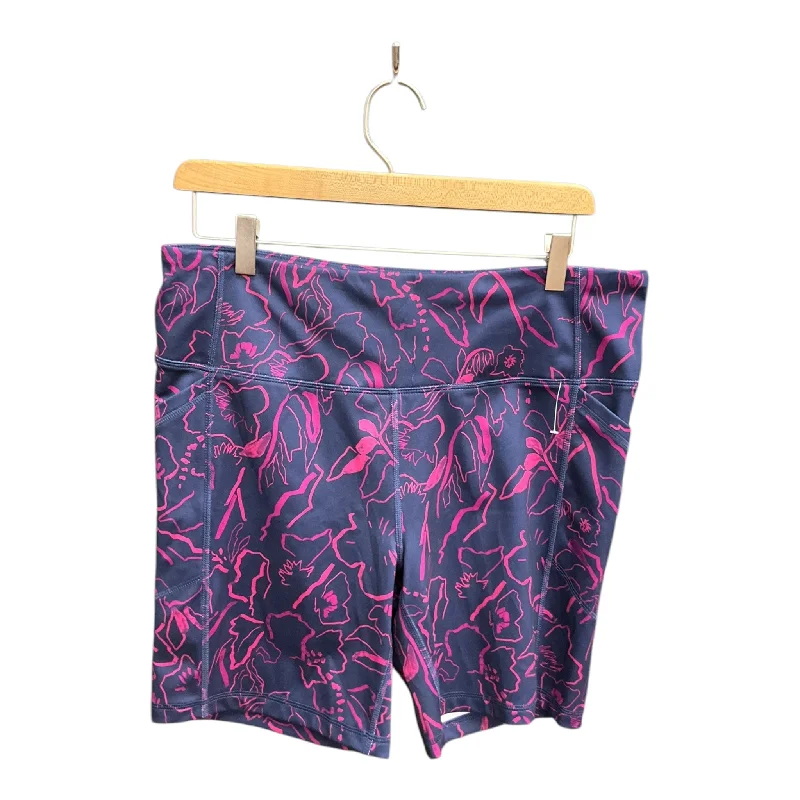 Lightweight and Breathable Men's Running ShortsAthletic Shorts By Avia In Floral Print, Size: Xl