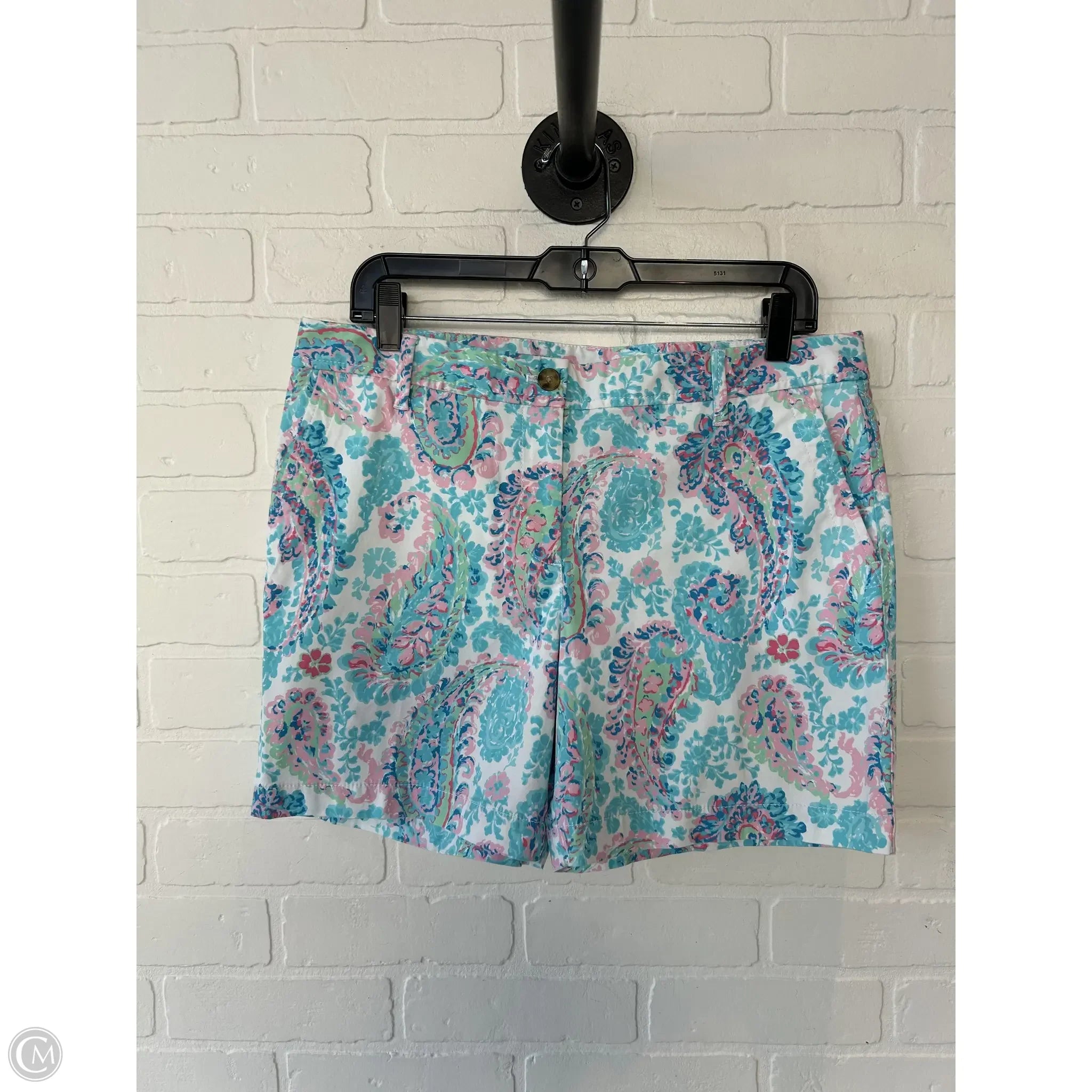 Tailored and Dressy Men's Short PantsShorts By Talbots In Blue & White, Size: 10p