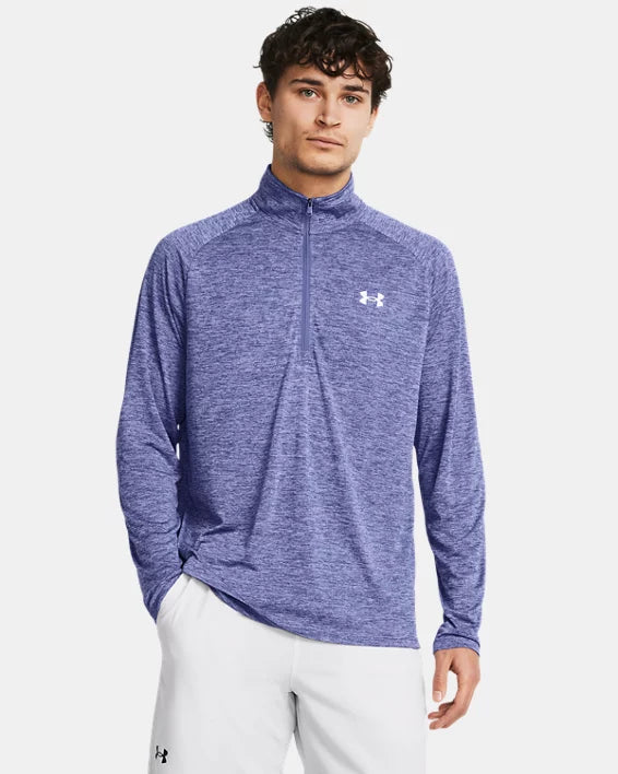 Men's Sweaters with Three-Quarter SleevesUnder Armour Men's Tech™ ½ Zip Long Sleeve 1328495 561 Men's Sweaters with Three-Quarter SleevesUnder Armour Men's Tech™ ½ Zip Long Sleeve 1328495 561