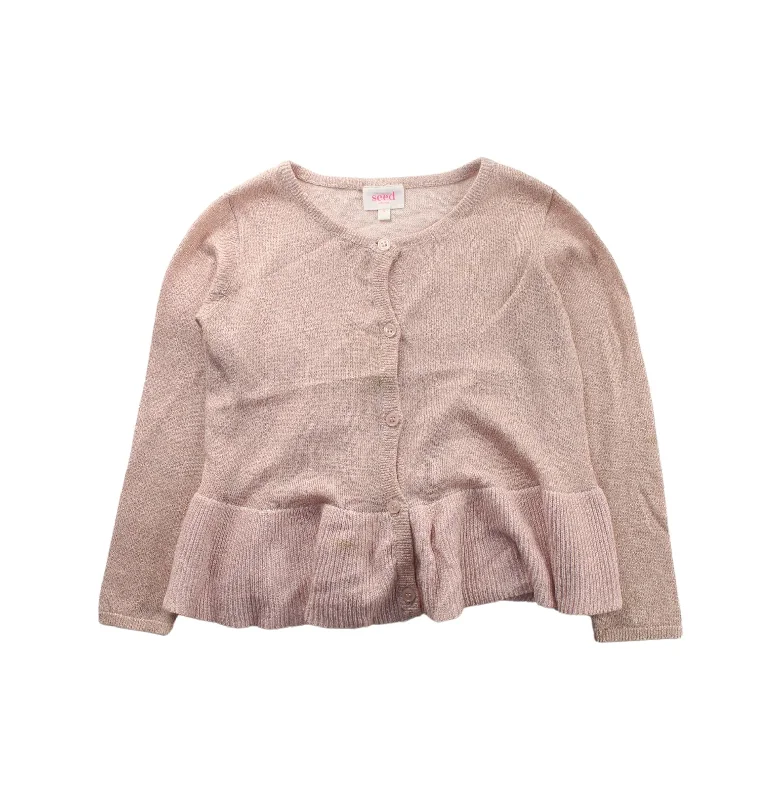 Men's Sweaters with Straight-Cut ShapesSeed Cardigan 5T