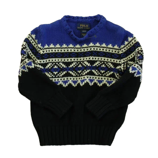 Men's Sweaters in Neutral ColorsRalph Lauren Boys Blue | Black Sweater