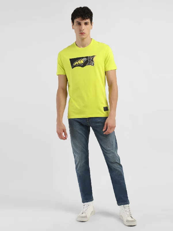 Men's Shirts for HikingMen's Graphic Print Crew Neck T-shirt
