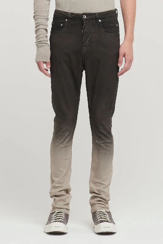 Men's Coats with Quilted LiningRick Owens DRKSHDW Detroit Cut Denim in Pearl Degrade Men's Coats with Quilted LiningRick Owens DRKSHDW Detroit Cut Denim in Pearl Degrade