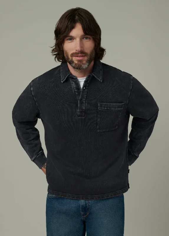 Men's Shirts with Wingtip CollarsPOLO SWEATSHIRT
