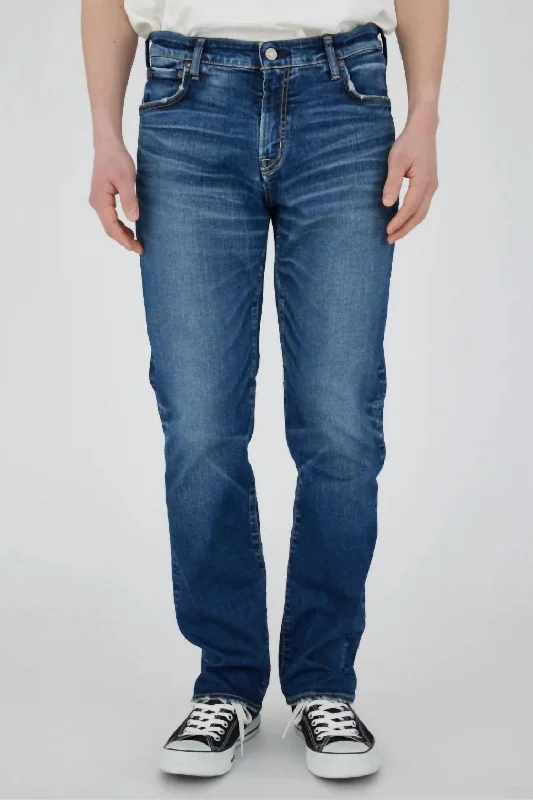 New Arrival Men's JeansChareston Slim Straight Jeans In Dark Blue