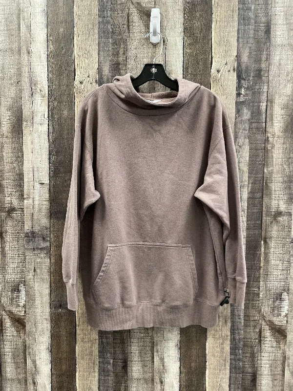 Warm Men's Thermal HoodiesAthletic Sweatshirt Hoodie By Joy Lab In Purple, Size: S