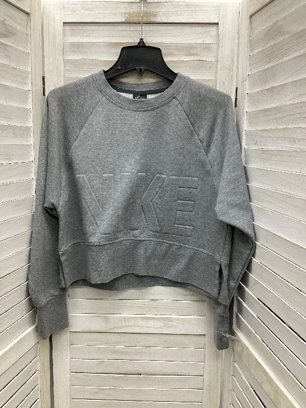 Men's Hoodies with Quilted LiningAthletic Sweatshirt Crewneck By Nike In Grey, Size: Xs Men's Hoodies with Quilted LiningAthletic Sweatshirt Crewneck By Nike In Grey, Size: Xs