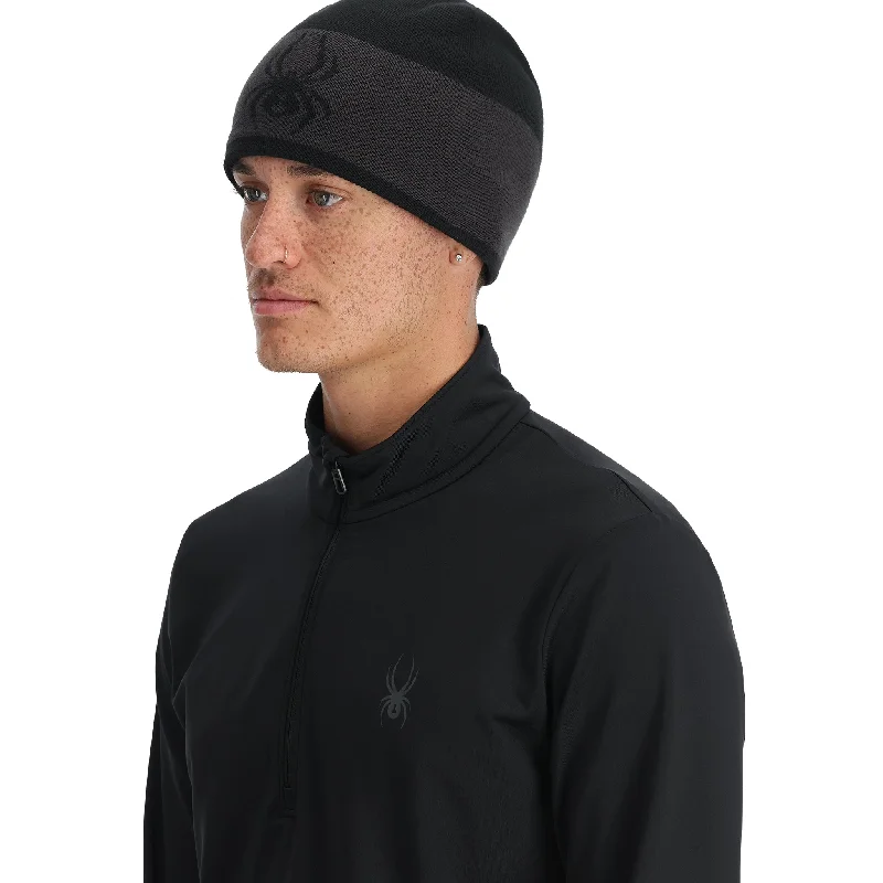 Adjustable Beanie HatsMens Shelby - Black